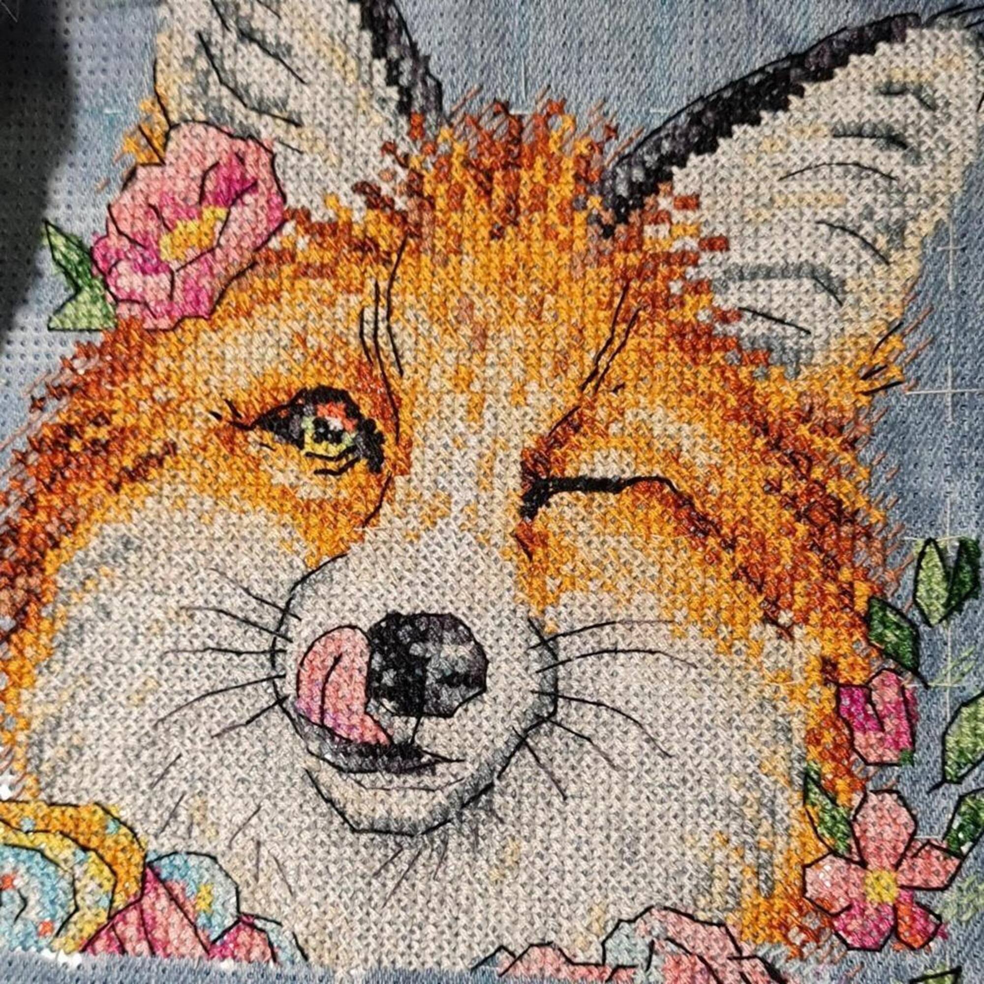MP Studia Ginger Beauty Cross Stitch Kit